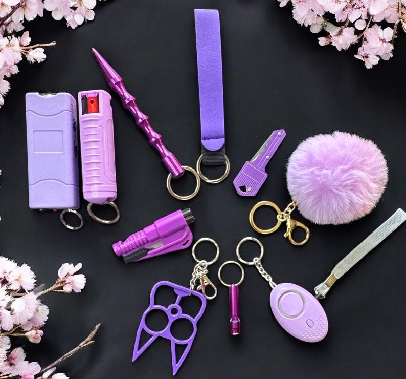 Safety Keychain with TZ and P.S